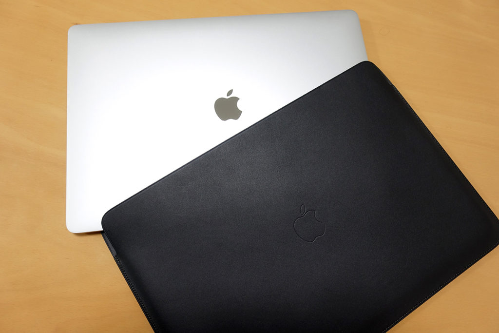 MacBook Pro 16インチ 純正レザースリーブ