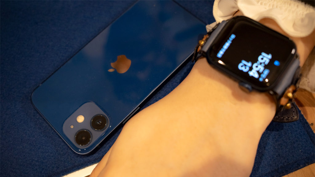 iPhone12 mini ブルー